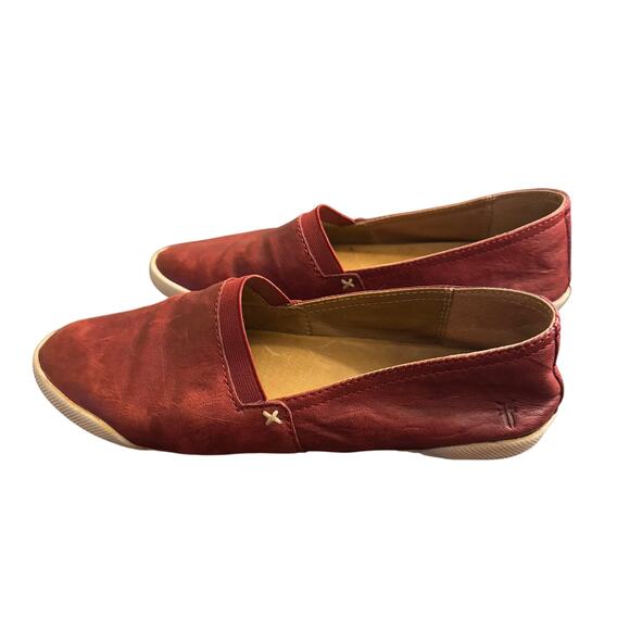 Frye Melanie Slip on Flats in red size 7 - Picture 5 of 7